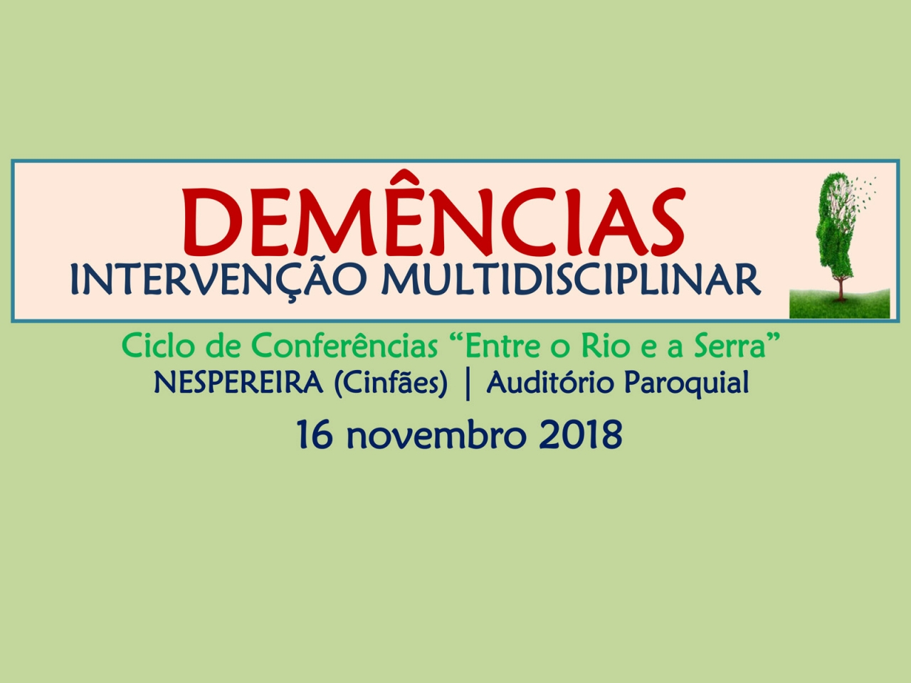 Demências - Intervenção Multidisciplinar